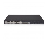 Коммутатор HP 5130-24G-PoE+-4SFP+ EI Switch (24x10/ 100/ 1000 PoE+ RJ-45 + 4x1/ 10G SFP+, 370W, Managed static L3, Stacking, IRF, 19') (JG936A#ABB)